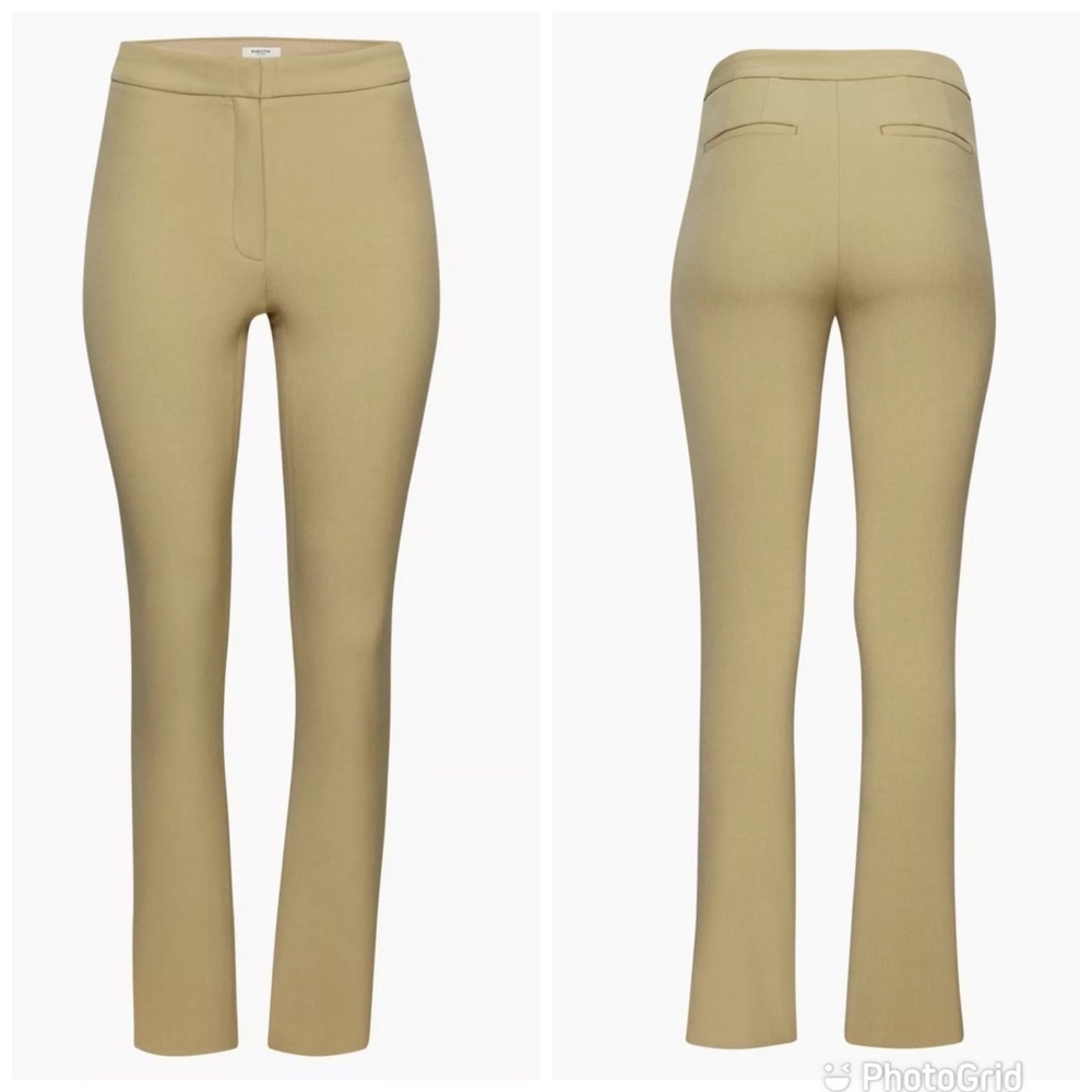 Aritzia Babaton Numero Pants in Oxford Tan New with Tags!